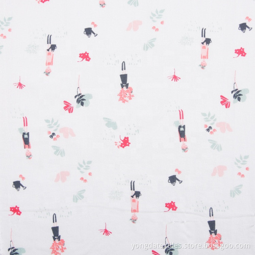 Woven Printing Direct Challis Rayon Fabric Good Price